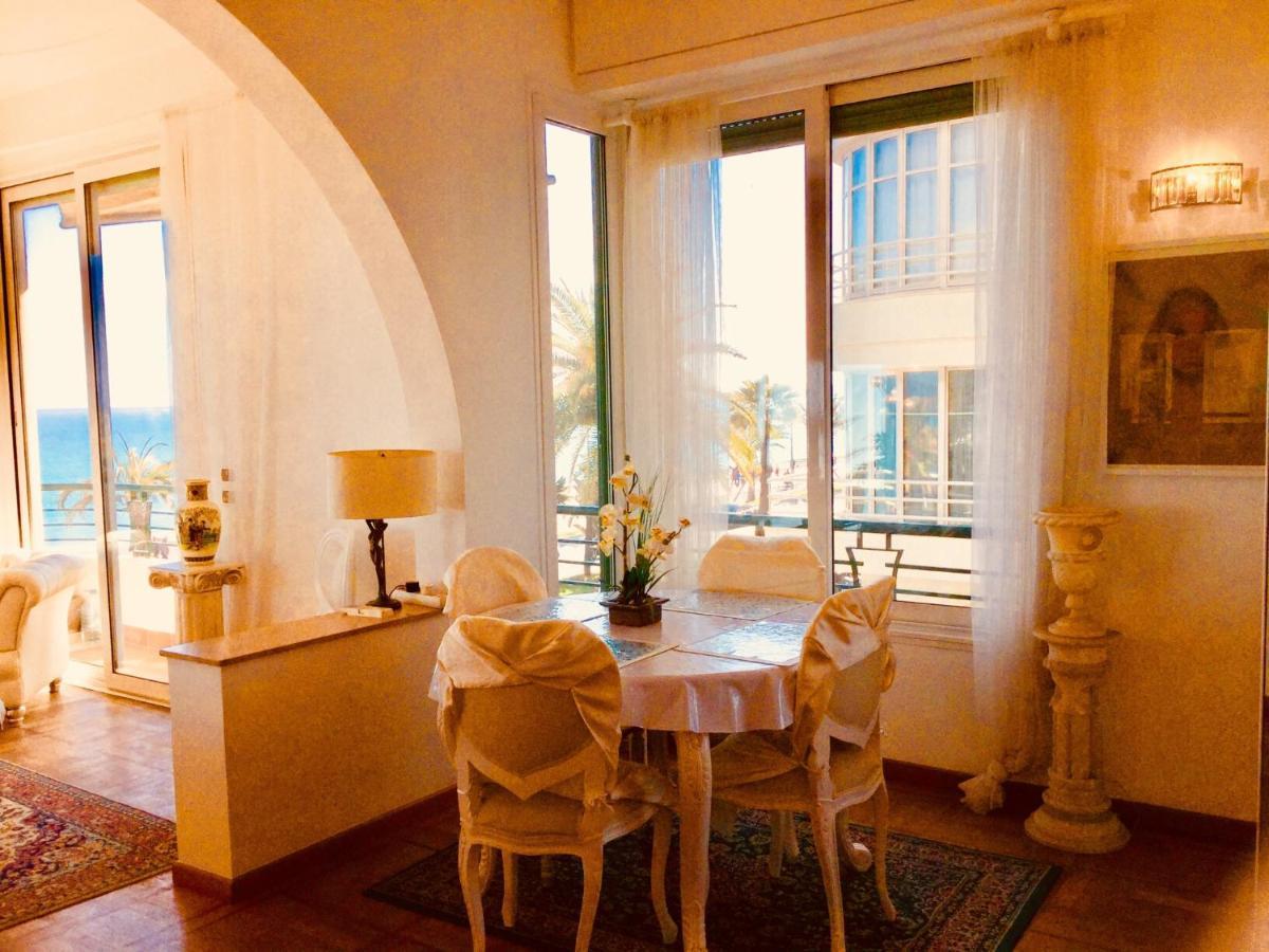 Endless Stunning Mediterranean Sea Views Promenade Des Anglais Nice Exteriér fotografie